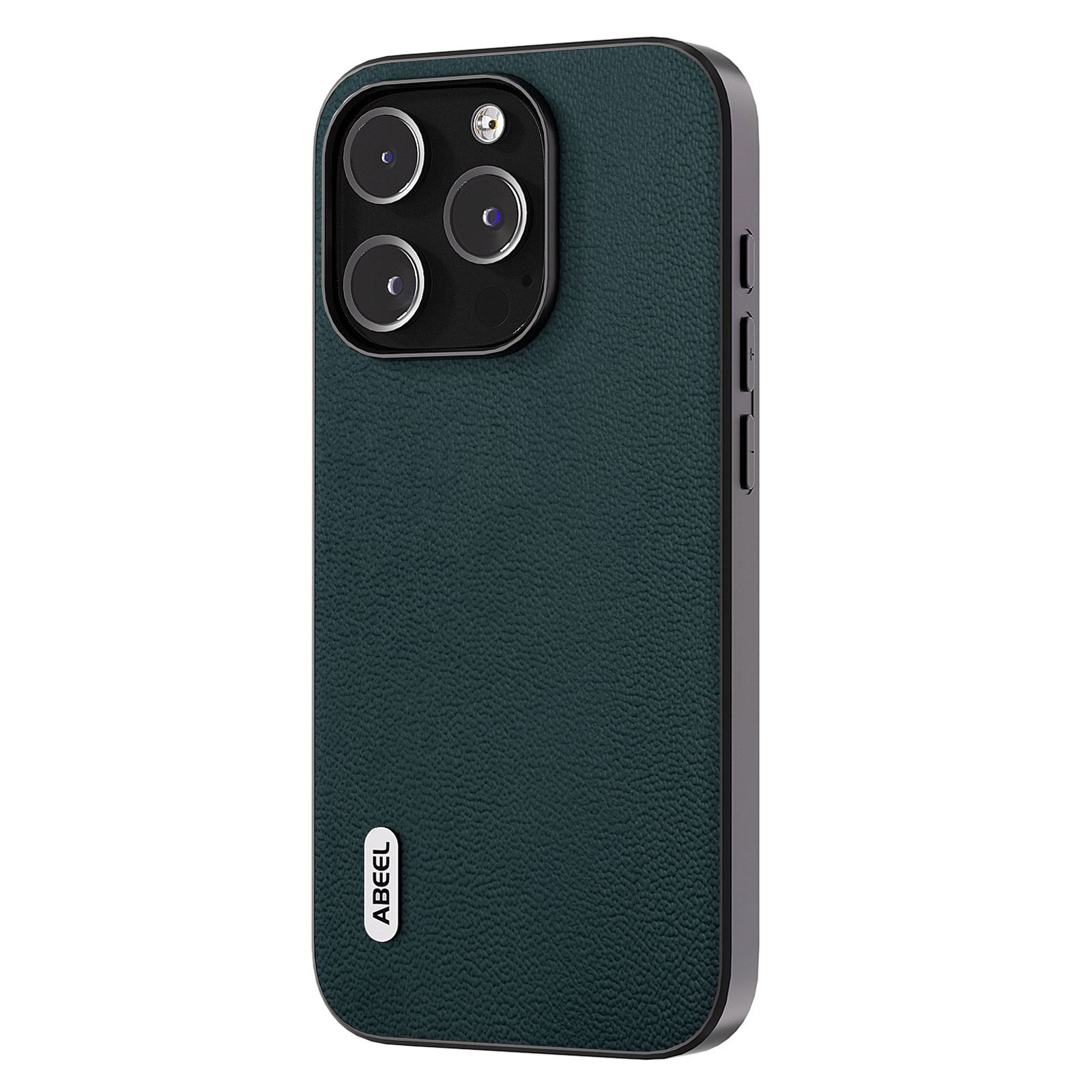 ABEEL pro iPhone 15 Pro originální hovězí kůže PC TPU kryt telefonu Litchi Texture Anti-Drop Case ABEEL pro iPhone 15 Pro originální hovězí kůže PC TPU kryt telefonu Litchi Texture Anti-Drop Case